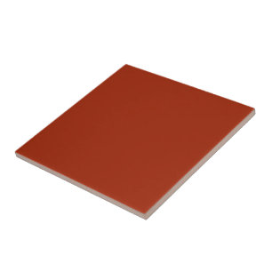 Burnt Red -  (solid colour)  Tile