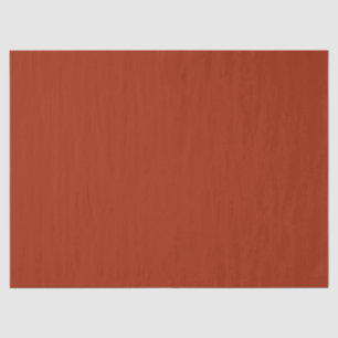 Burnt Red -  (solid colour)  Tissue Paper
