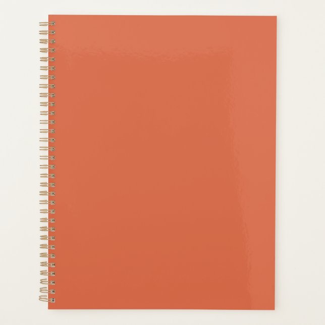 Burnt Sienna Planner (Front)