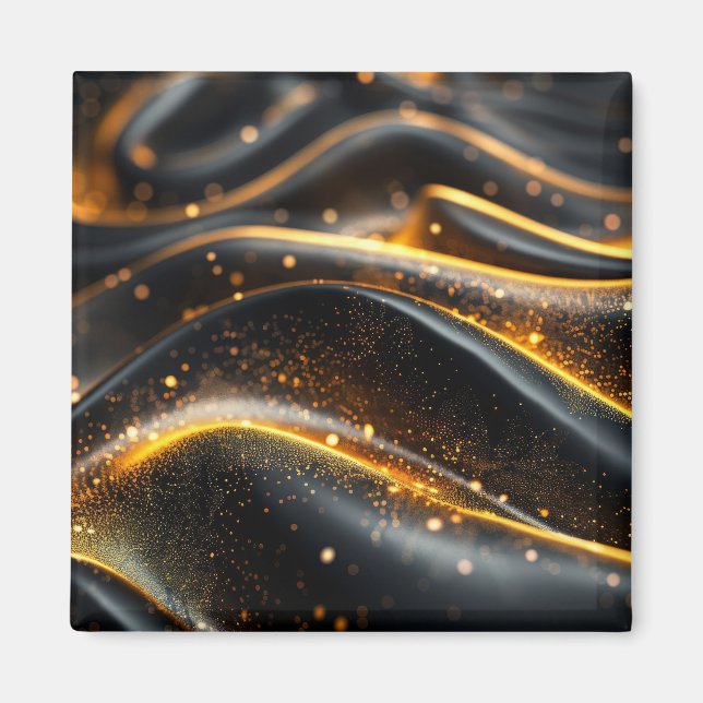 Burnt Steel Background Magnet (Front)