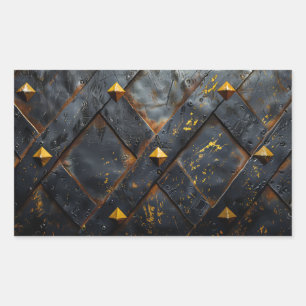 Burnt Steel Background Sticker