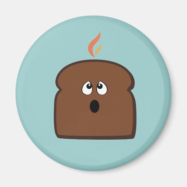 Burnt Toast Magnet (Front)