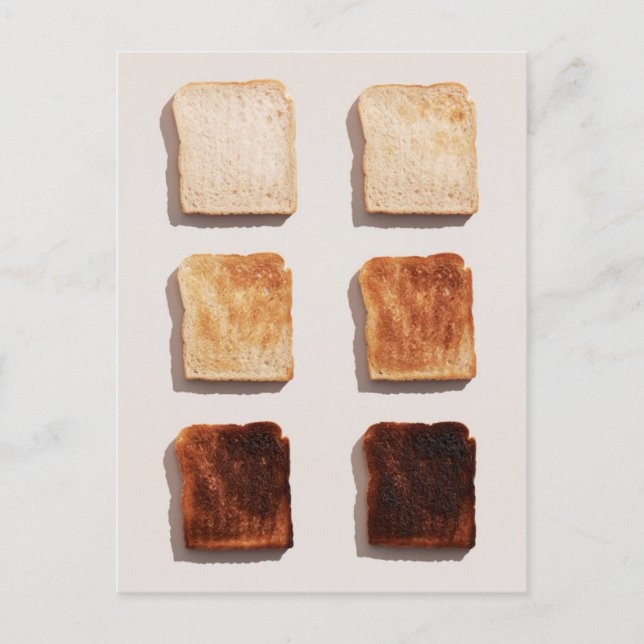 Burnt Toast Postcard (Front)