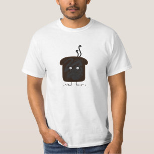 Burnt Toast smoke crumbs ashes bread T-Shirt