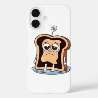 Burnt Toast with Existential Crisis iPhone 16 Case
