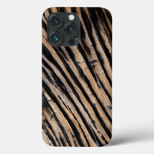 Burnt Tree Texture iPhone 13 Pro Case