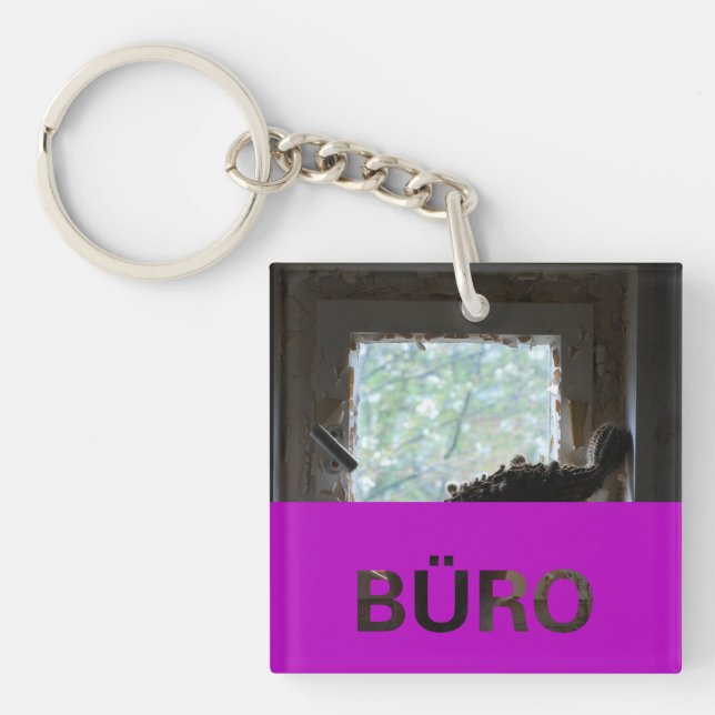 Büro Schlüsselanhänger Keychain (Front)
