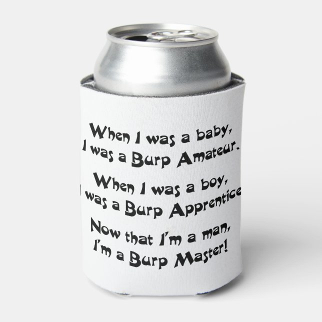 Burp Master Can Cooler (Can Front)