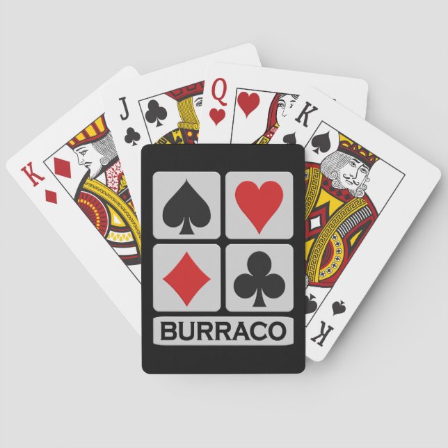 Burraco Player playing cards (Back)