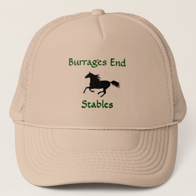 Burrages End Stables Trucker Hat (Front)
