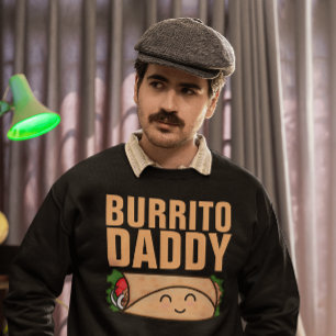 BURRITO DADDY PAPA MENS T-SHIRTS