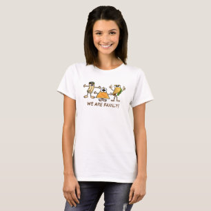 Burrito, Nacho, T-shirt de famille de taco