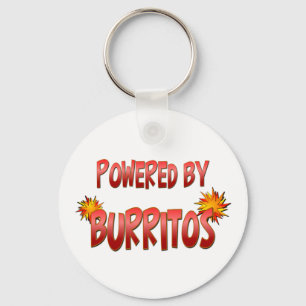 Burrito Power Keychain