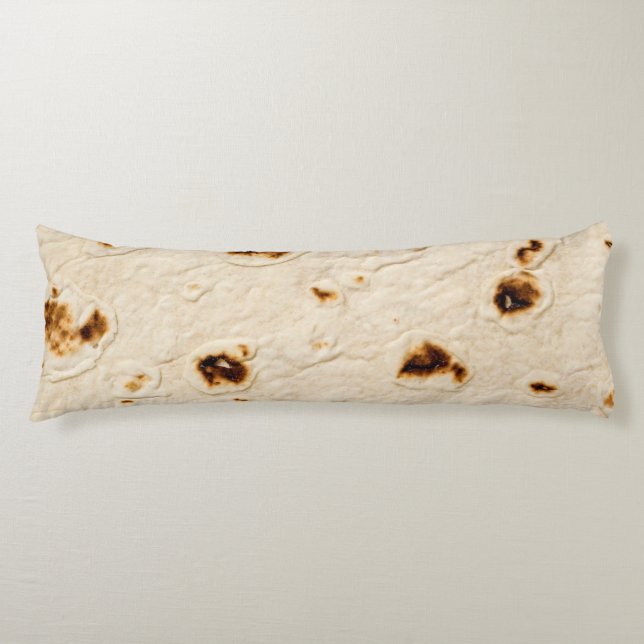 Burritos, Giant Tortilla Body Pillow (Front)