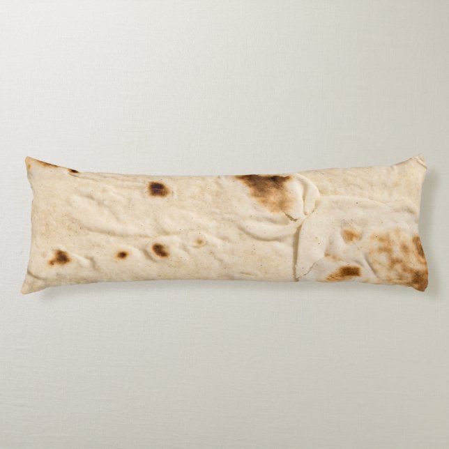 Burritos, Giant Tortilla Body Pillow (Front)