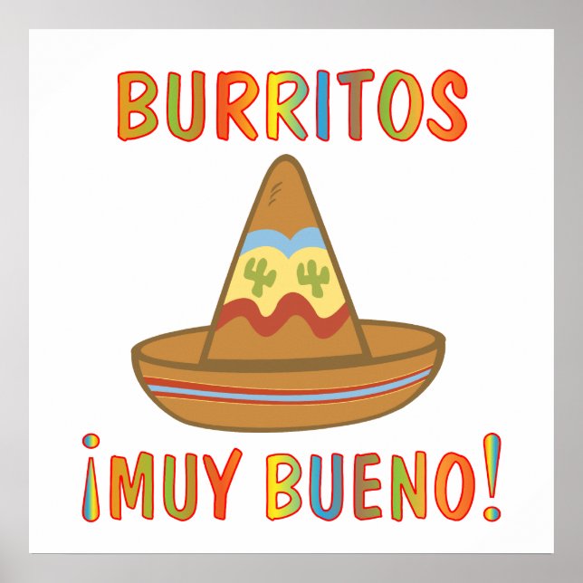 BURRITOS POSTER (Front)