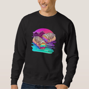 Burritos With a Futuristic Vibe for a Modern Twist Sweatshirt