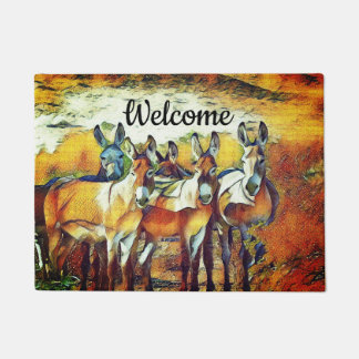 Burro Bros Welcome Mat