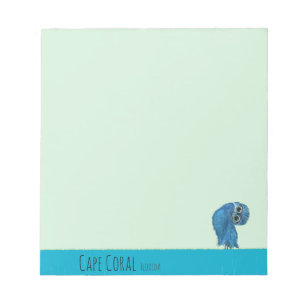 Burrowing Owl Painting Cape Coral FL Notepad