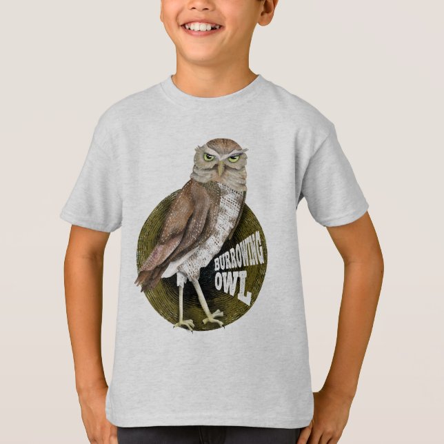 Burrowing owl T-Shirt (Front)