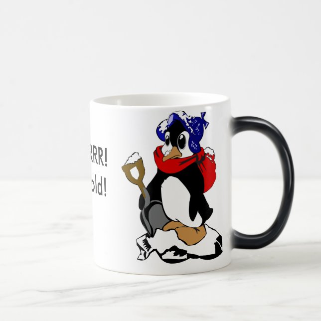 BURRRR!It's cold! Magic Mug (Right)