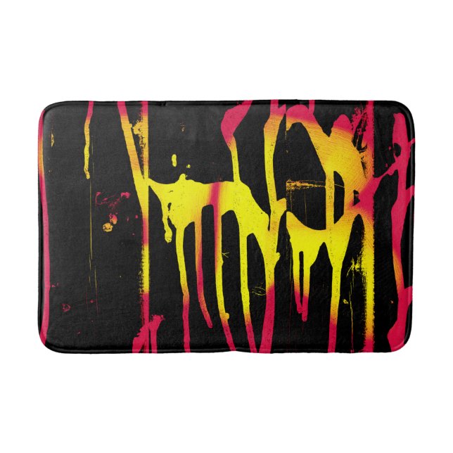 burrs and spurs and bacchanal bath mat (Front)