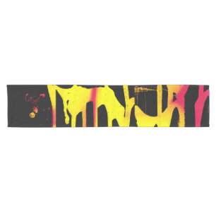 burrs and spurs and bacchanal short table runner