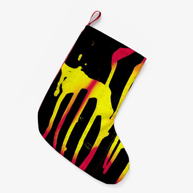 burrs and spurs and bacchanal small christmas stocking (Front (Hanging))