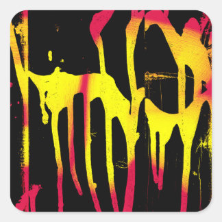 burrs and spurs and bacchanal square sticker