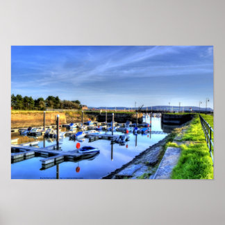Burry Port East Inner Harbour Poster