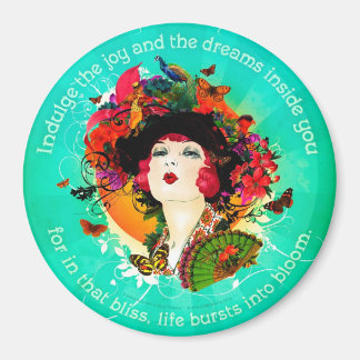 Burst into Bloom Magnet