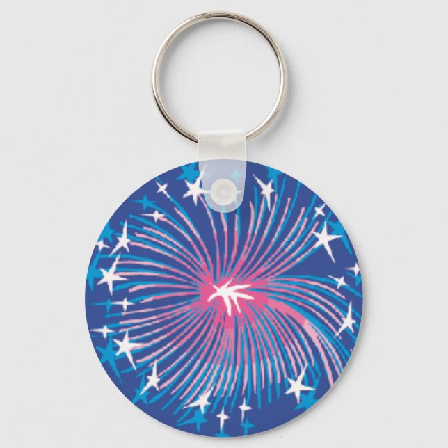 Burst of Colour - Keychain (Front)