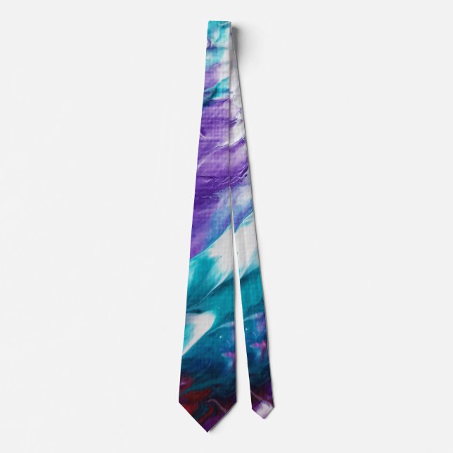Burst of Purple Tie (Front)