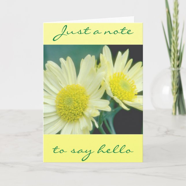 Burst of Sunshine Hello Card (Front)