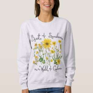 Burst of Sunshine in a World of Colours Sweatshirt
