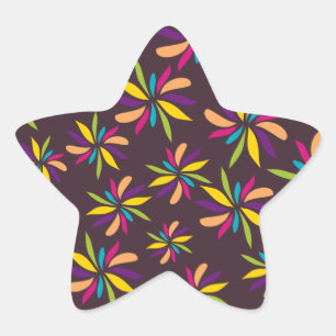 burst star sticker