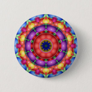 Bursting 2 Inch Round Button