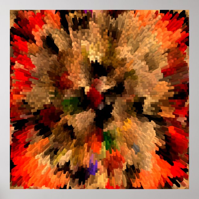 Bursting Flower..... Poster (Front)