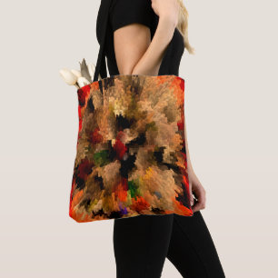 Bursting Flower..... Tote Bag