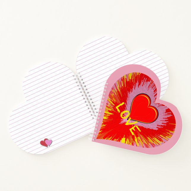 Bursting Heart Notebook (Inside)