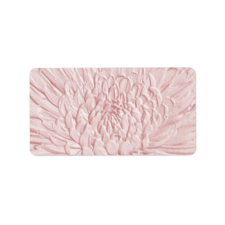 Bursting Joy Embossed Floral Wedding or General Label