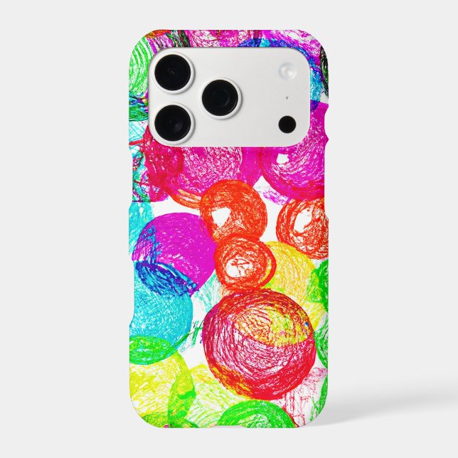 Bursting with Colour Abstract Pattern (Back)
