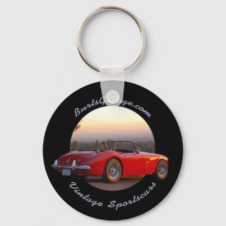 BurtsGarage.com Vintage Sportscars Keychain