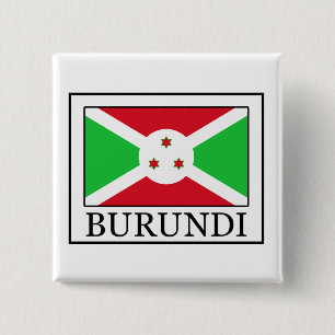 Burundi 2 Inch Square Button