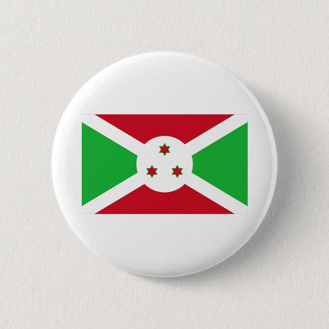 Burundi Flag 2 Inch Round Button (Front)