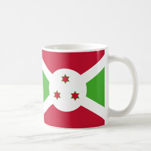 Burundi Flag Ceramic Mug