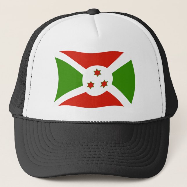 Burundi Flag Hat (Front)