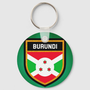 Burundi Flag Keychain
