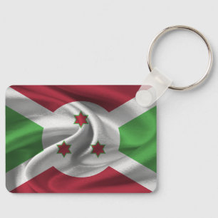 Burundi Flag Keychain