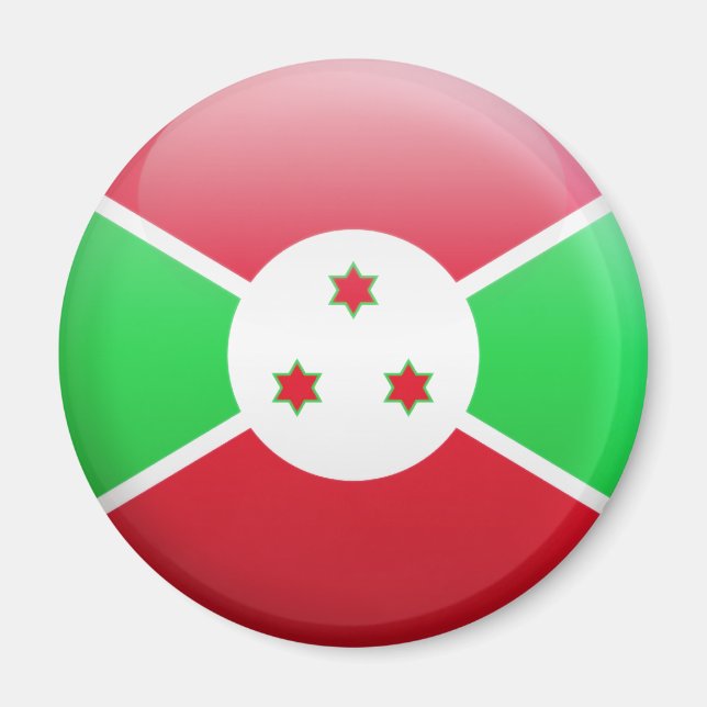 Burundi Flag Magnet (Front)